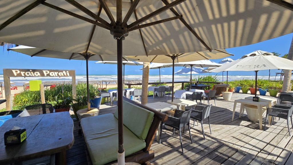 Estrutura restaurante parati deck